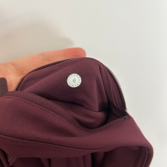 Lululemon Pace Rival Crop Leggings Size 6 Dark Adobe 22" - Picture 8 of 8